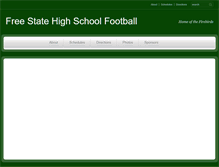 Tablet Screenshot of freestatefootball.com